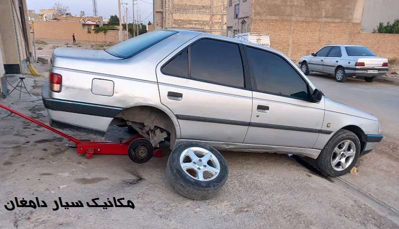 پنچرگیری در محل دامغان